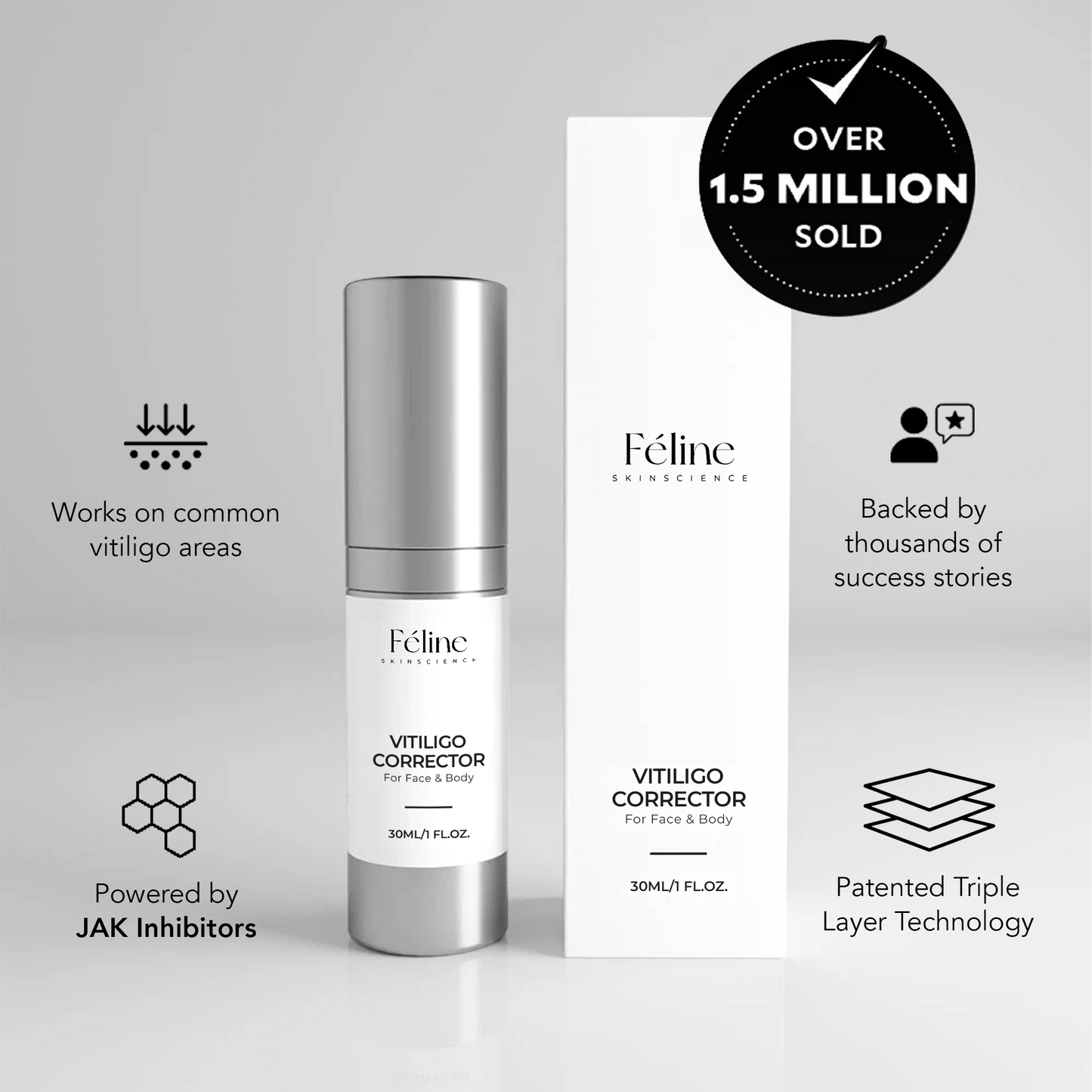 Vitiligo Corrector | 1+1 FREE