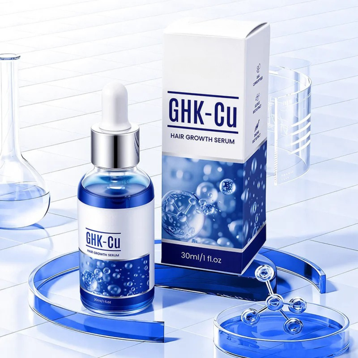 Copper Peptide Serum for Hair Regrowth & Thinning Hair
